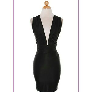Fitted Black Club Dress