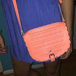 American Eagle eyelet cross body