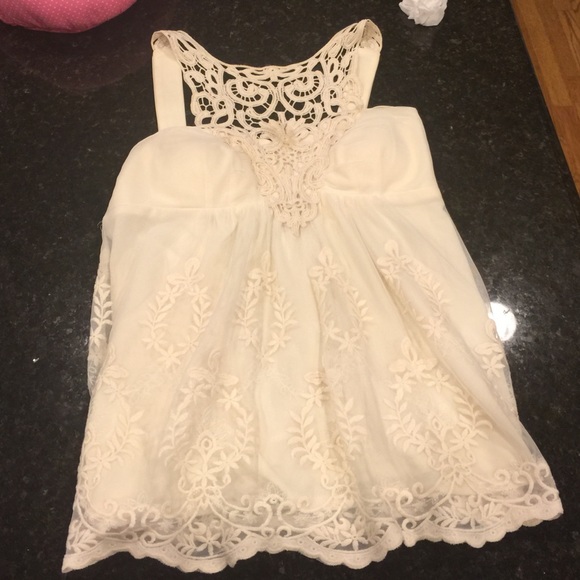 Lace Crochet Top