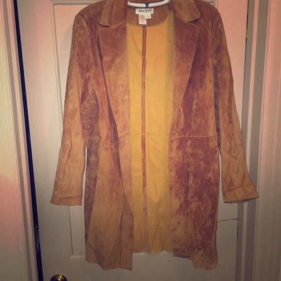 Long Suede Jacket - Picture 1 of 2