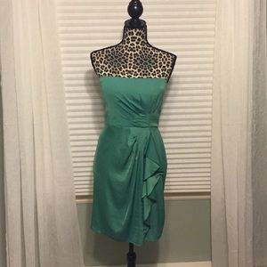 BCBG MazAzria Strapless cocktail dress, sz 12p