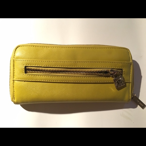Yellow Anne Klein Wallet - Picture 1 of 4