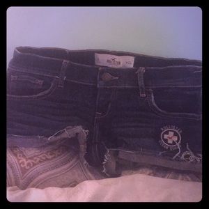 Denim Hollister Shorts