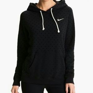 Nike Black Polka Dot Hoodie