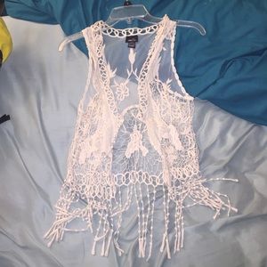 Lace vest
