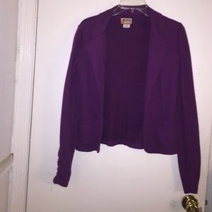Purple blazer