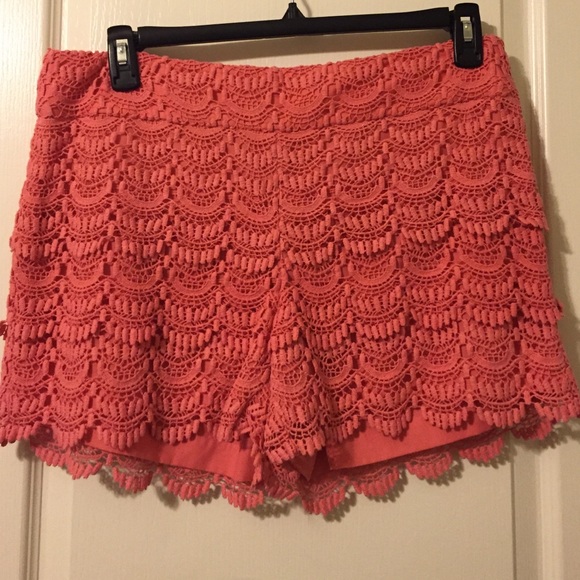 EUC LOFT LACE SHORTS