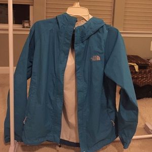 The North Face rain jacket sz m