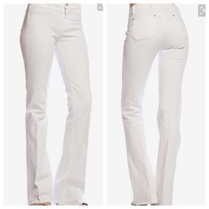 White high waist MIH Jeans