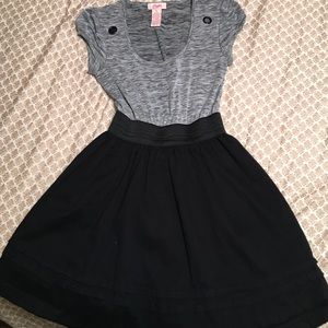 Candies grey and black dress