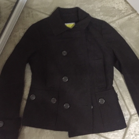 Brown wool coat