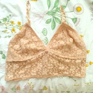 Nude Lace Bralette