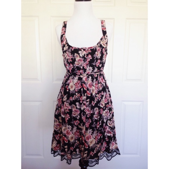 Xhilaration floral print summer dress