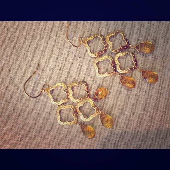 Stella & Dot | Clover Earrings