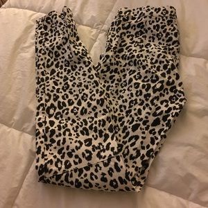 Cheetah trousers