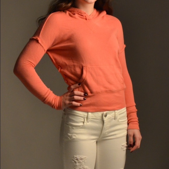 Pink American eagle sweater