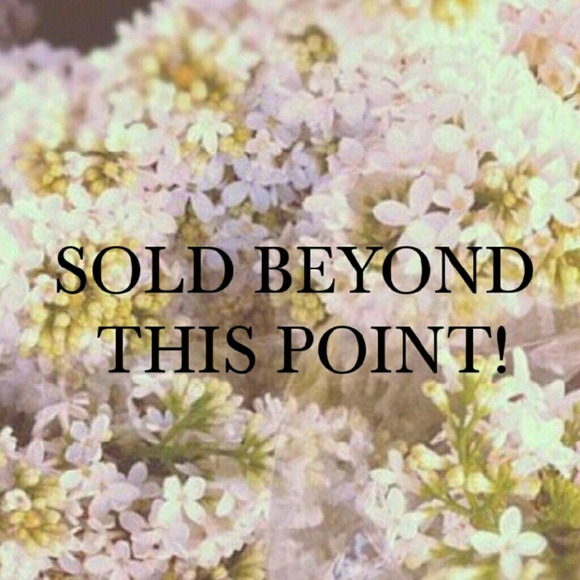All items below are sold!