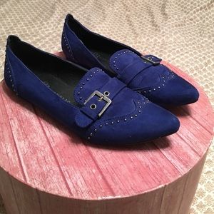 Navy Rock N Republic flats