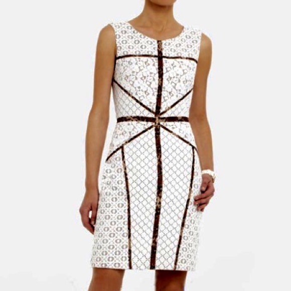 ⚡️FINAL SALE⚡️BCBG MaxAzria White Lace Dress