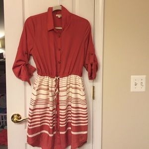 Maison Jules button up Dress.