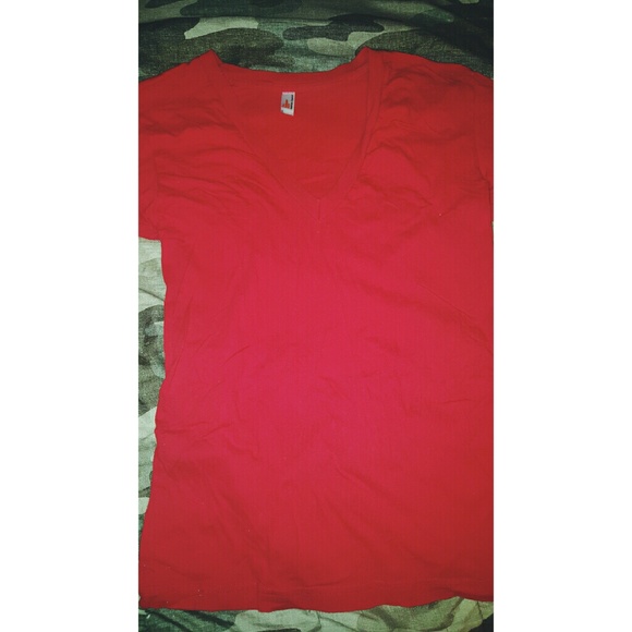 American Apparel V-neck tee