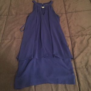 Navy blue semi formal dress