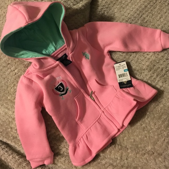 SOLD -- 🆕 Kids Polo Assn. Pink & Teal 2Piece Matching Set - Picture 2 of 4