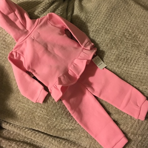 SOLD -- 🆕 Kids Polo Assn. Pink & Teal 2Piece Matching Set - Picture 4 of 4