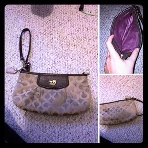 Coach wristlet!