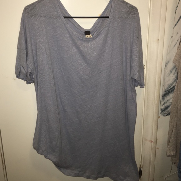 Baby blue shirt size small