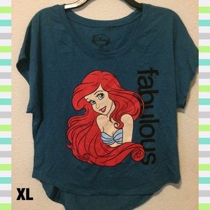 Little mermaid crop top