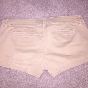 Size two khaki Abercrombie shorts