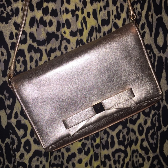 kate spade Handbags - Kate Spade Metallic Leather Crossbody