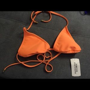 F21 triangle swim top