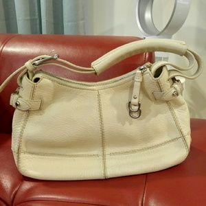 Colehaan White / Cream Leather Bag