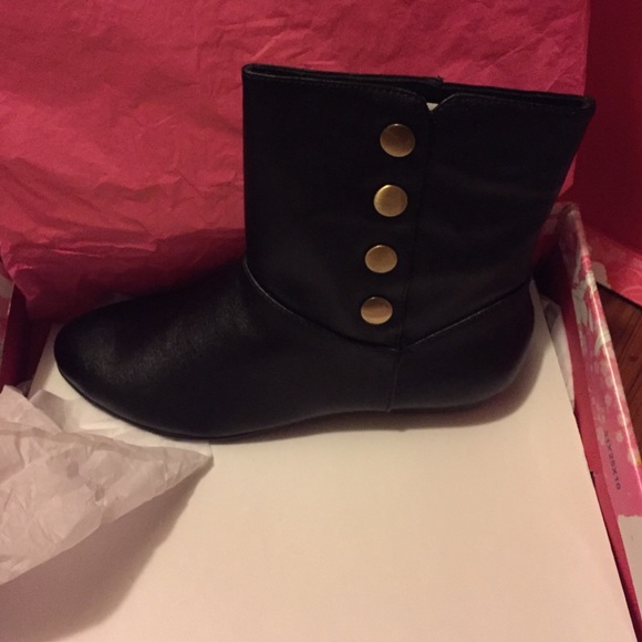 Brand new black ankle boots