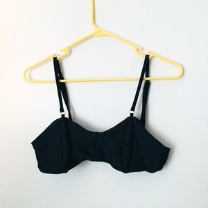 Black Bathing Suit Top