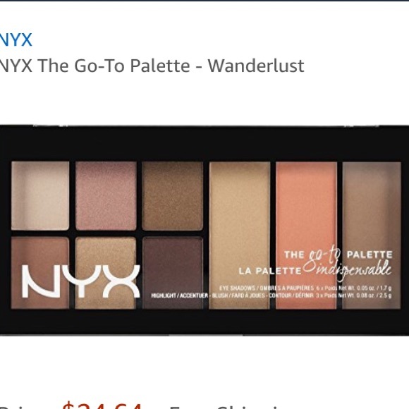 eyeshadow blush contour palette