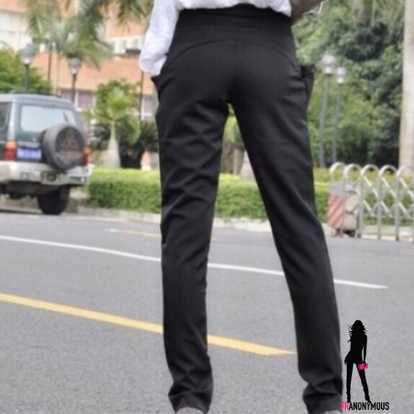 HP🎉 Camel Polished Cotton Bow Pants - Picture 3 of 3