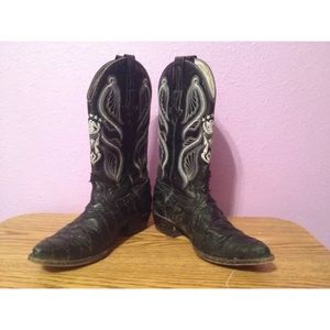 Men's El General Cowboy Boots made Mexico Size 9 D