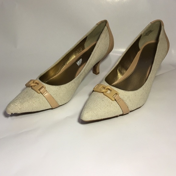 NWOT Joan & David Clemente Women Fabric Heels