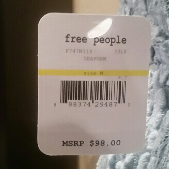 Free People Crisscross Lace Slip Dress - Picture 6 of 6