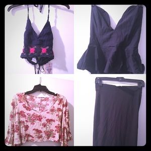 4 summer staples plus 3 more surprise pieces NWT