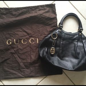 Gucci Leather Sukey Medium Bag