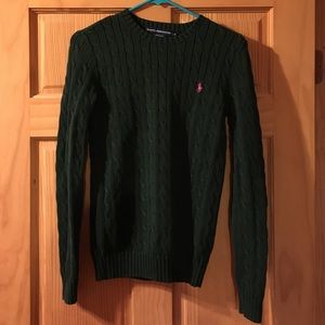 Ralph Lauren cable knit sweater (M)