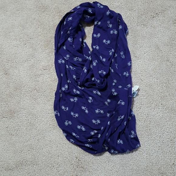 Old Navy Accessories - infinity  scarf/bicycle print