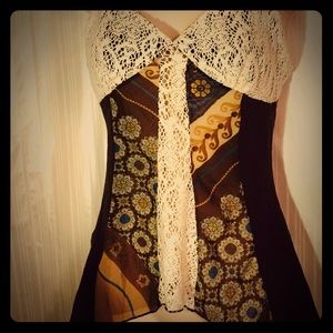 Super cute boho tank