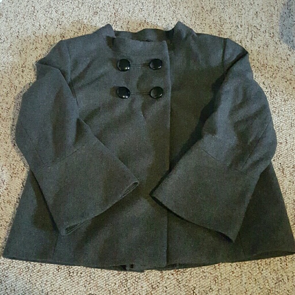 Ann Taylor loft gray coat