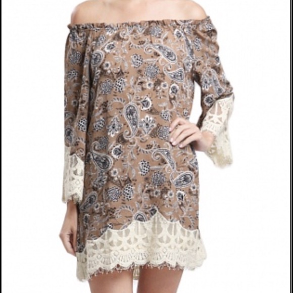 Trindy Clozet Boutique Dresses & Skirts - ⭐️⭐️Paisley & Lace Dress⭐️⭐️