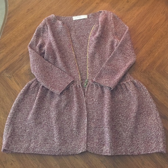 ✨💕 zara knit // zip up adorable jacket 💕✨